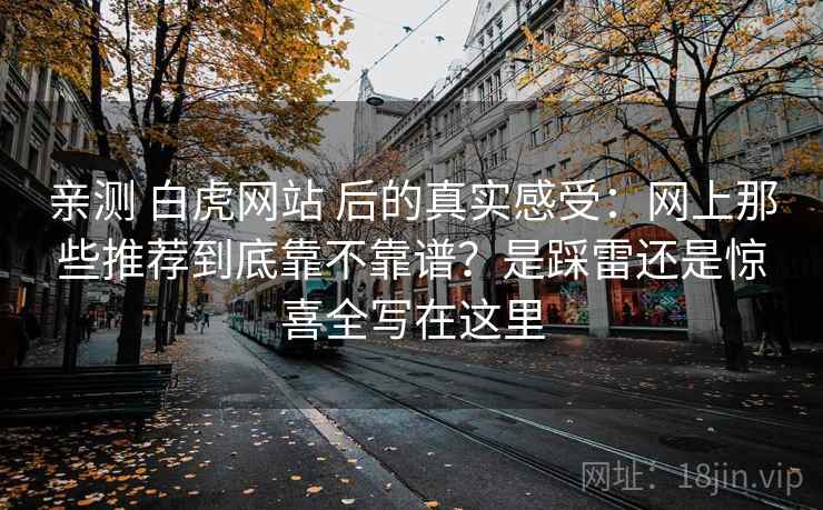 亲测 白虎网站 后的真实感受：网上那些推荐到底靠不靠谱？是踩雷还是惊喜全写在这里